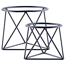 Check out the Wrought Iron Triangle Stand for rent
