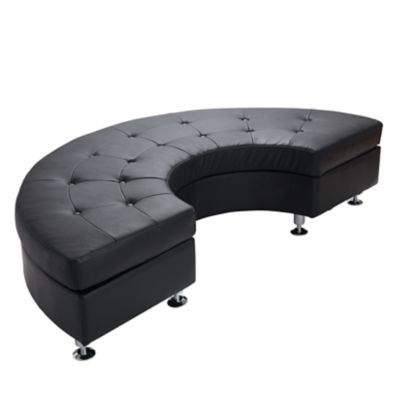 Check out the Metro Tufted Curved Bench for rent
