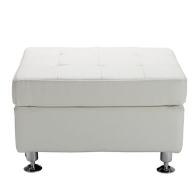 Check out the Metro Tufted Rectangle Ottoman for rent