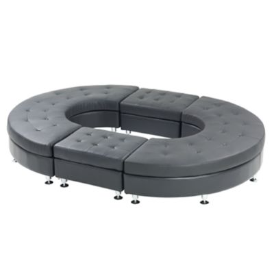 Check out the Metro Curved Ottoman Bench for rent