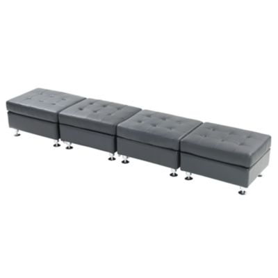 Check out the Metro Ottoman Bench for rent