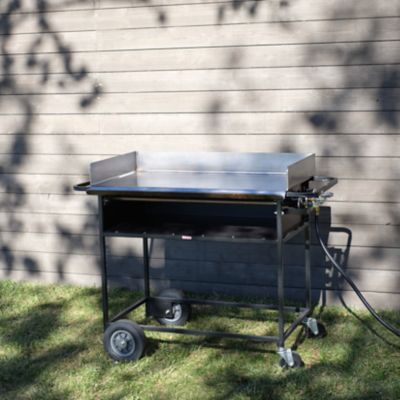 Small Propane Griddle Rental with Food Pans