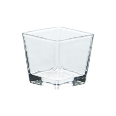 Check out the Glass Square Votive Clear for rent