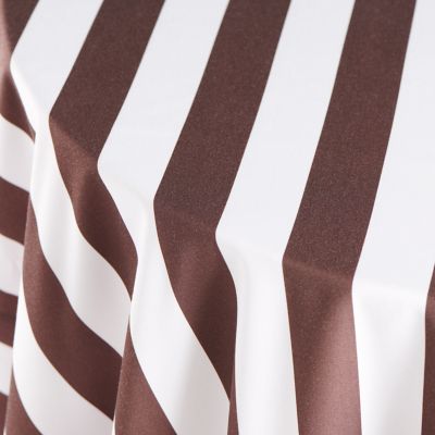 Check out the Canopy Stripe Brown & White 2" Print for rent