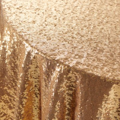 Gold Mermaid Flip Sequins Table Linen and Runner Rentals - Rent Nationwide