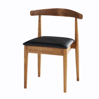 Check out the Finley Elmwood Walnut Chair With Cushion for rent
