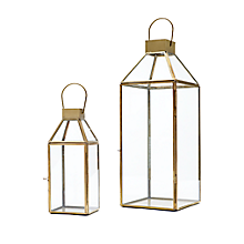 Check out the Modern Gold Lantern for rent