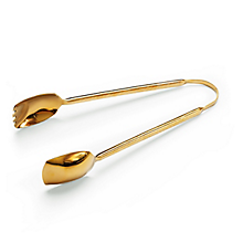 Check out the Gold Hammered Serving Tong for rent