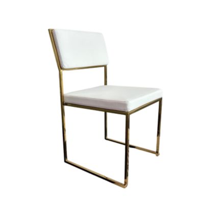 Check out the Edison Chair Polished Gold for rent