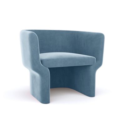 Check out the Cachet Chair Velvet Rain for rent