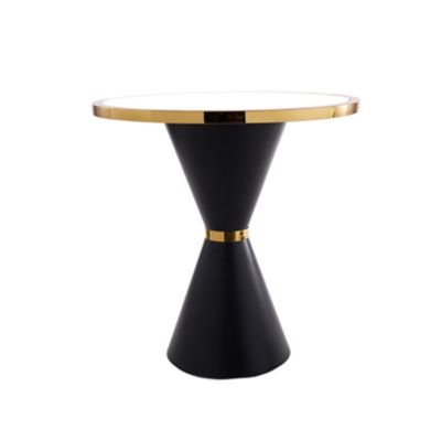 Check out the Nero Cocktail Table Polished Gold for rent