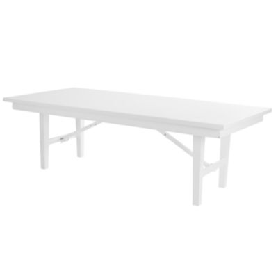 Check out the Mason Dining Table 8' x 42" x 30" White for rent