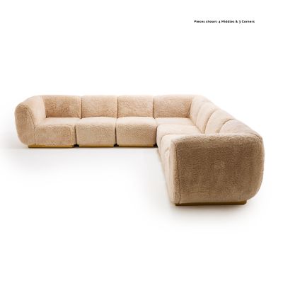 Check out the Colette L Shaped Sectional Sofa for rent