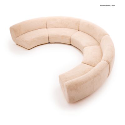 Check out the Colette Curved Sectional for rent