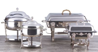 Chafing Dishes - Stainless - AV Party Rental