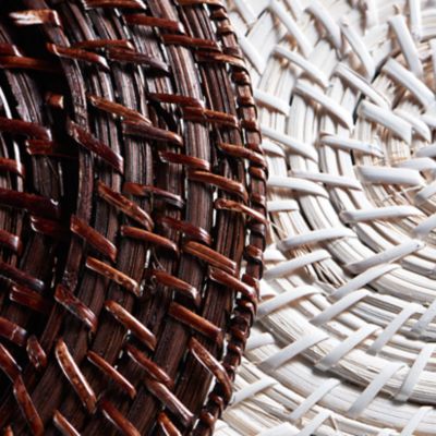 Detail image of Rattan Chargers