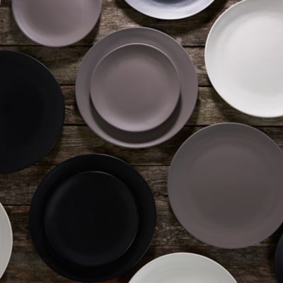 Matte Black Stoneware  A Classic Party Rental