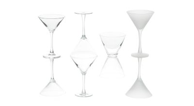 Group picture of Martini Glassware