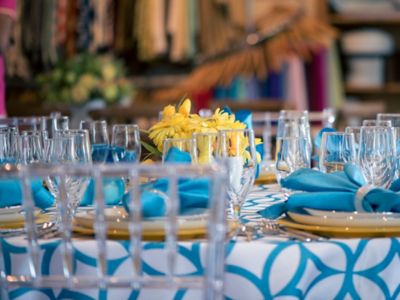 Hamptons Glassware for Rent