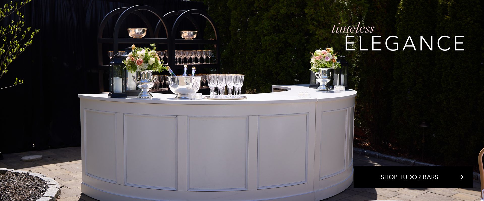 White Bar For Rent
