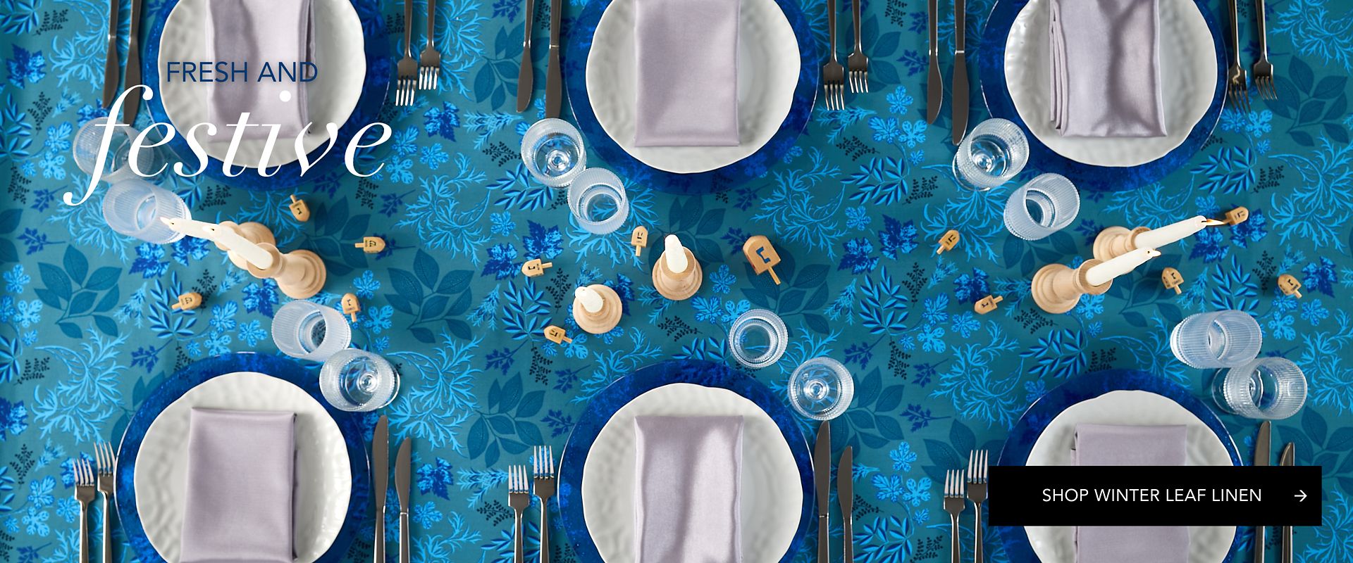 Chanukah tablecloth for rent