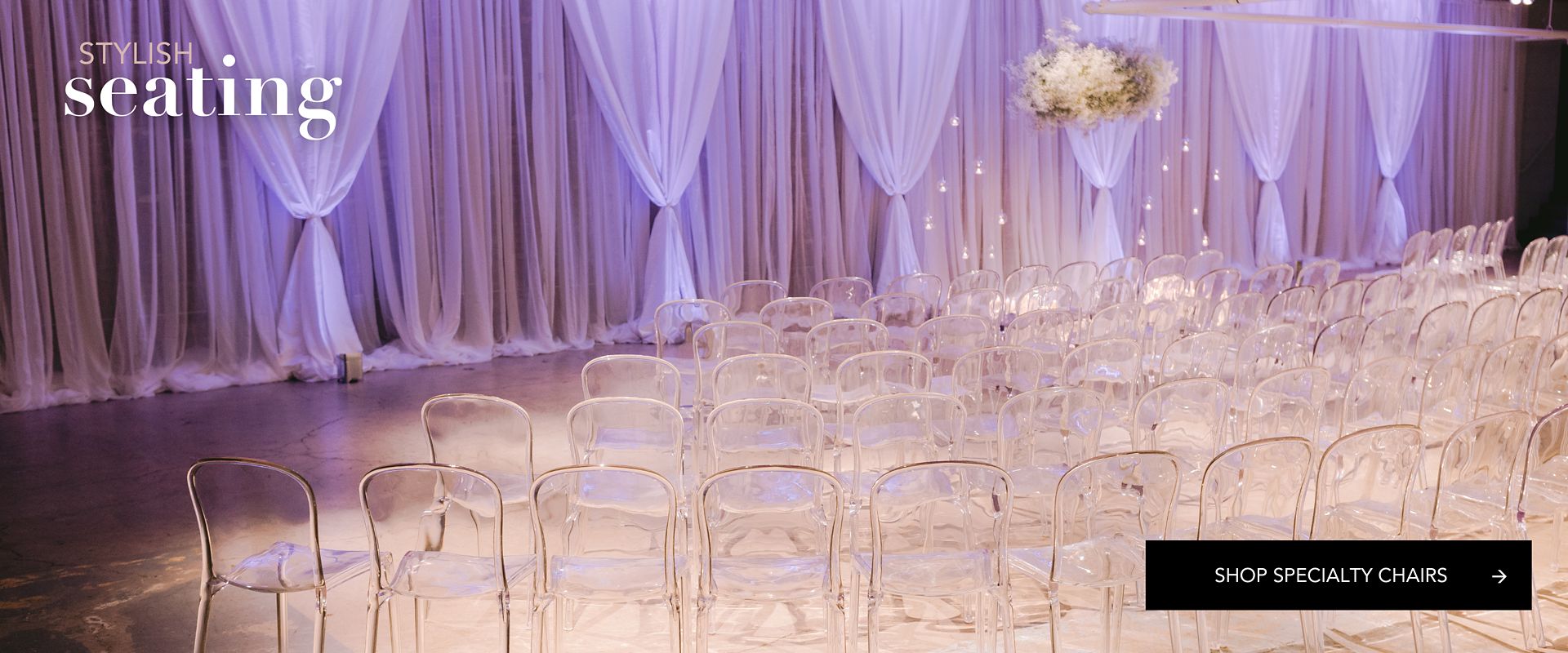 Reception Chairs for Rent
