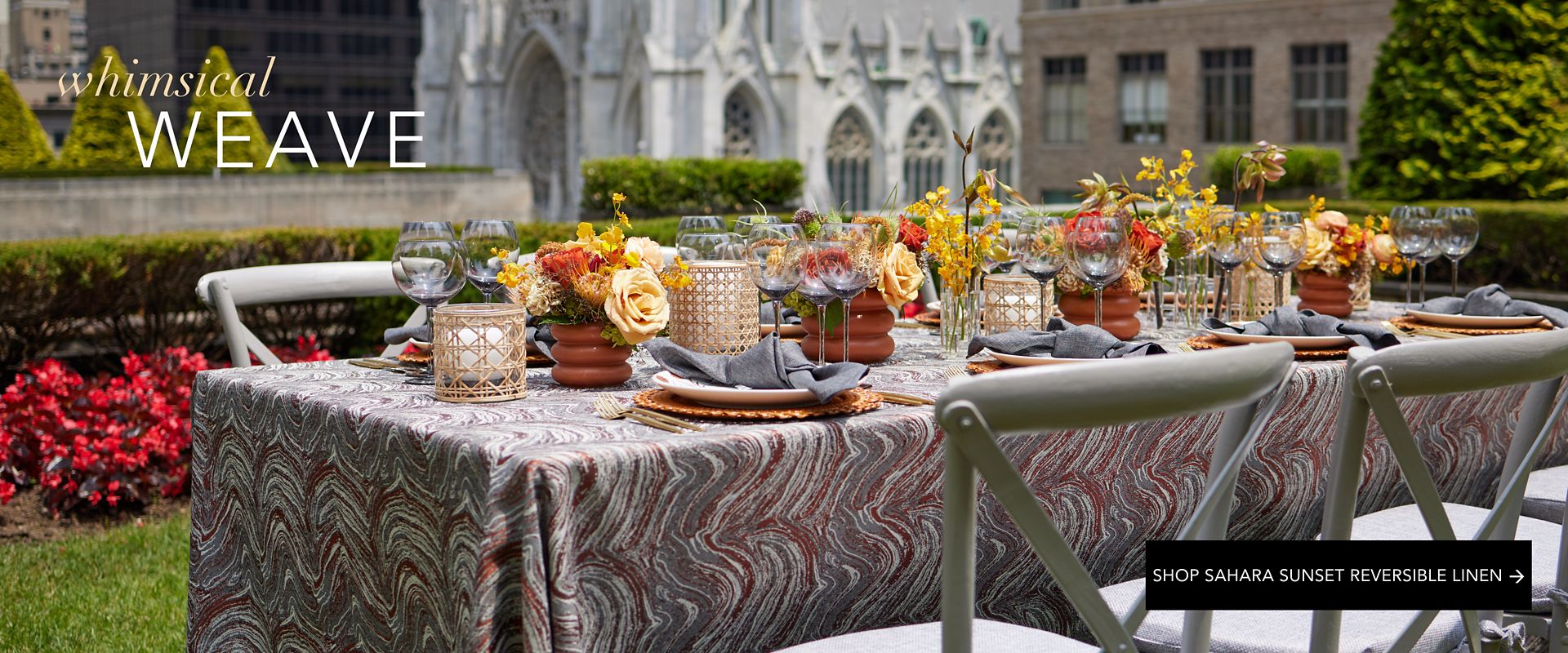 Fall Tablecloths for rent