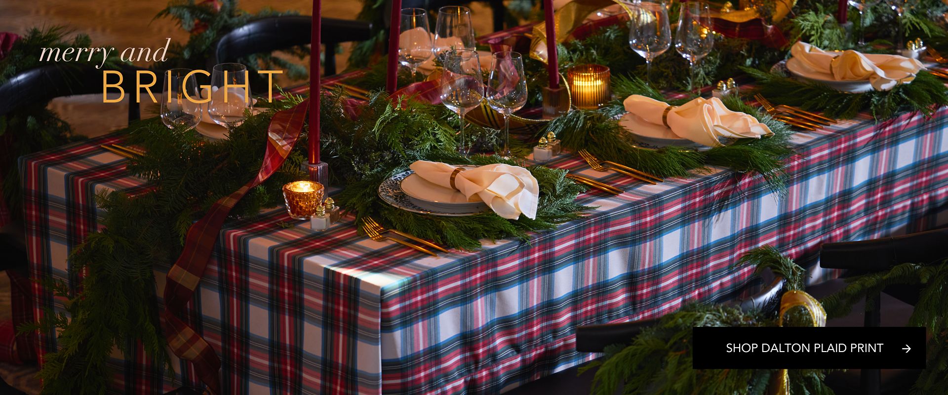 holiday tablecloth rentals