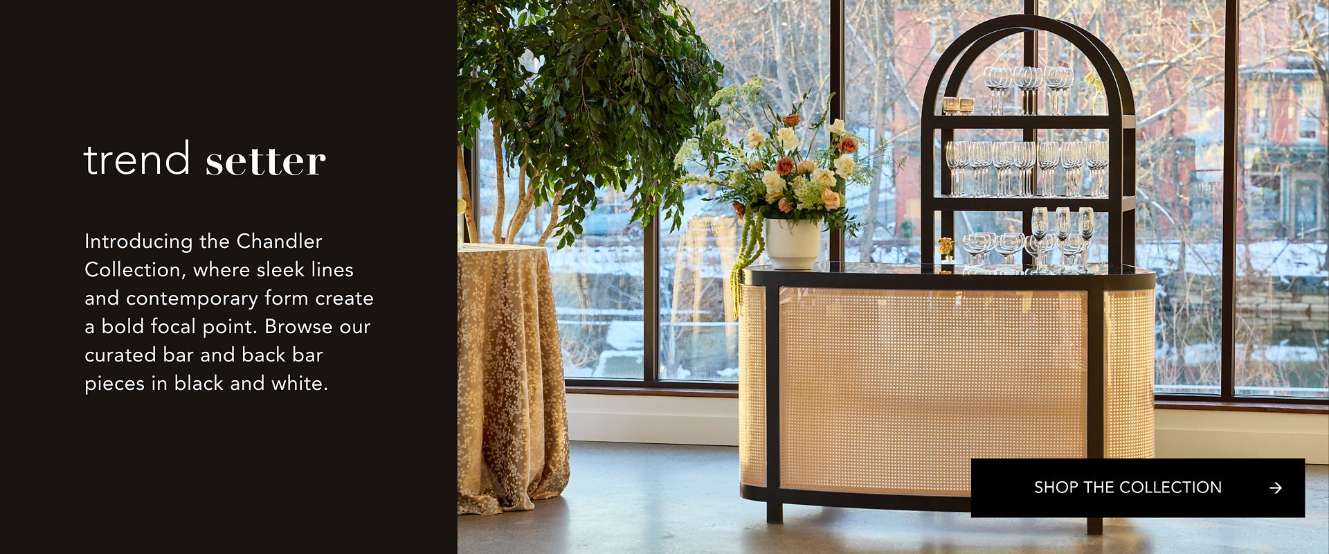 Modern Bar and Back Bar Rentals
