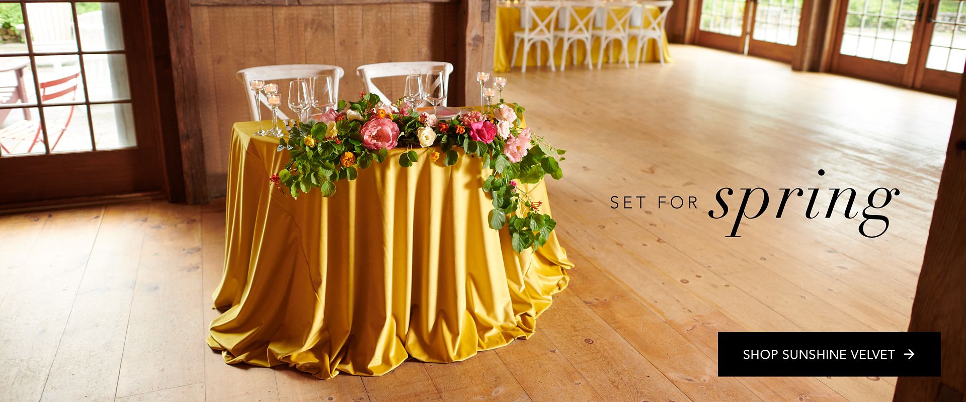Velvet Tablecloth for rent