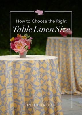 Gold sequin tablecloth draped over a round pedestal table