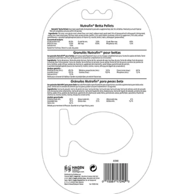 Product Nutrafin Basix Betta Pellets 12 g