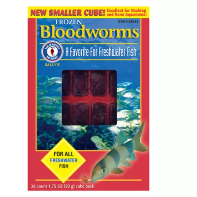 Product San Francisco Bay Brand® Sally's Frozen Bloodworms™ Fish Food