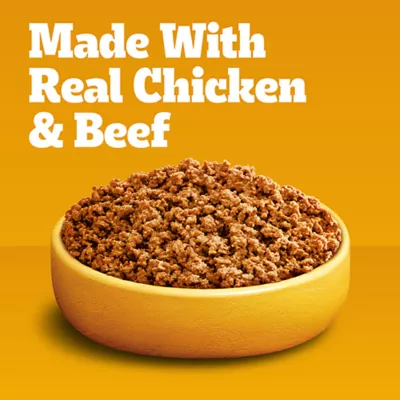 Product Pedigree® Chopped Ground Dinner Puppy Wet Dog Food - Heathy Brain Development , 13.2 Oz.