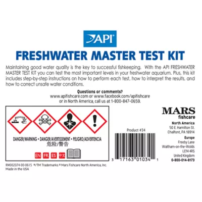 Product API® Freshwater Aquarium Master Test Kit