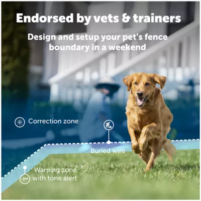 Product PetSafe® In-Ground Pet Fence for Pets over 8 lb. - Waterproof with Tone/Static Correction