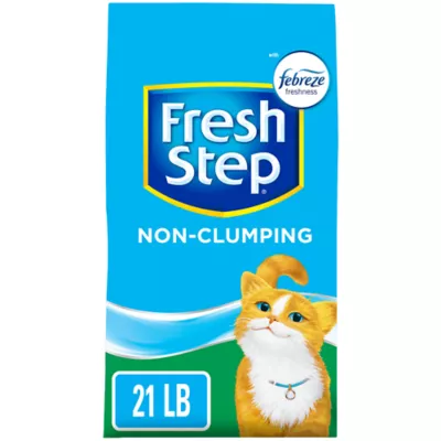 Product Fresh Step Non Clumping Cat Litter With Febreze Freshness, Bag, 21 LB