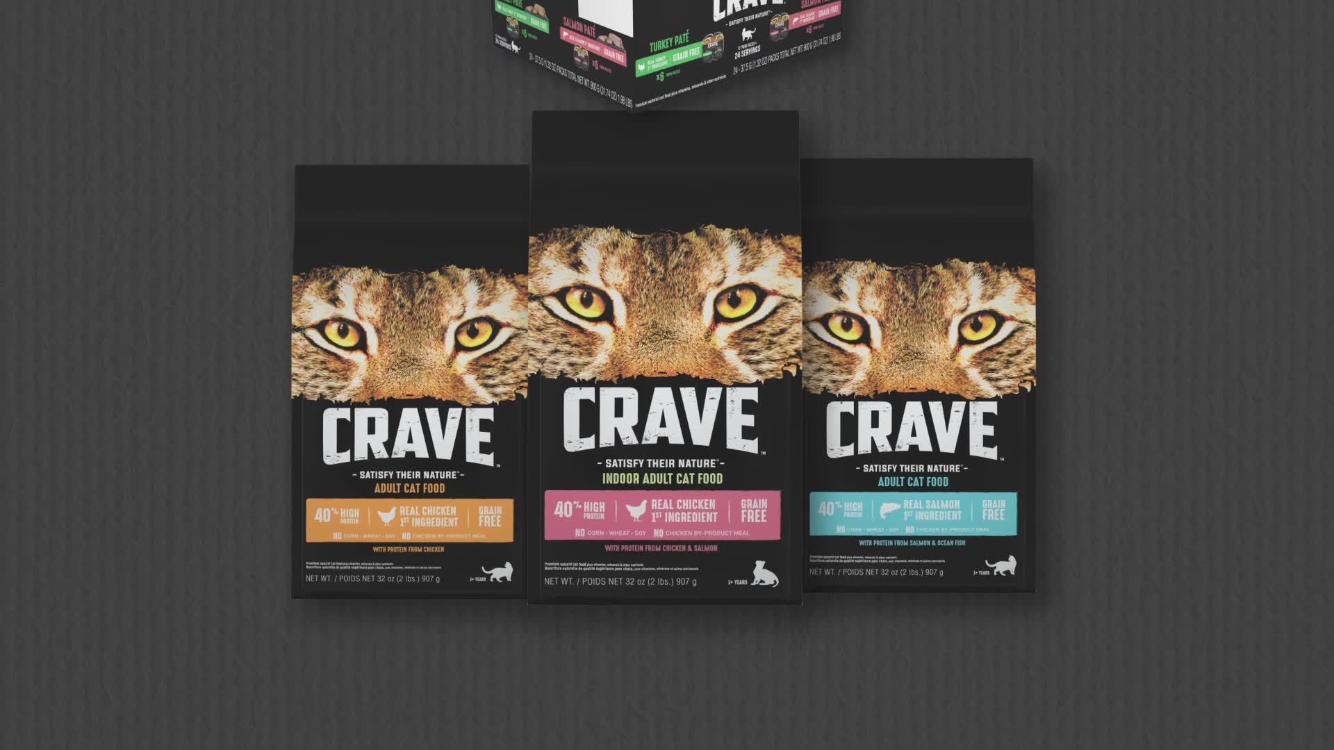 Crave™ High Protein Indoor Adult Dry Cat Food Grain Free
