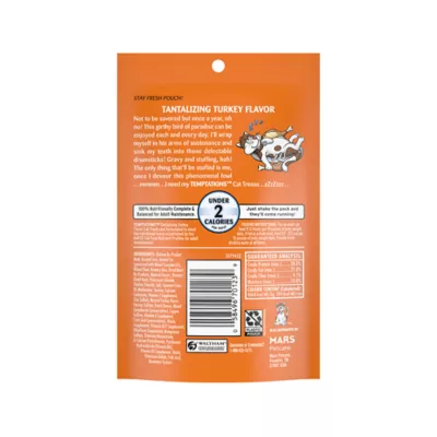 Product Temptations™ Classic Adult Cat Treats - Soft & Crunchy, Tantalizing Turkey