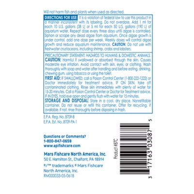 Product API® Algaefix Aquarium Algae Control