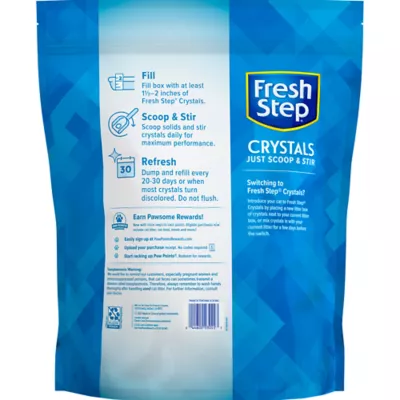 Product Fresh Step Crystals Cat Litter, Bag, 8 LB