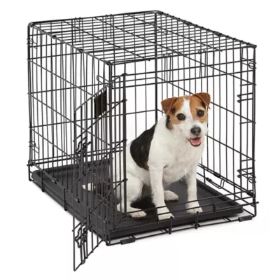 Product MidWest Life Stages Single Door Folding Dog Crate