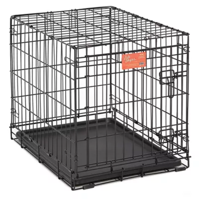 Product MidWest Life Stages Single Door Folding Dog Crate