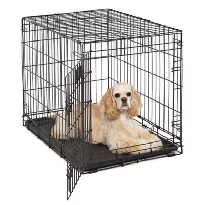 Product MidWest Life Stages Single Door Folding Dog Crate
