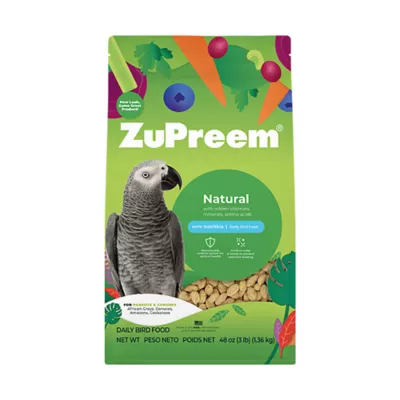 Product ZuPreem® Natural Parrot & Conure Bird Food