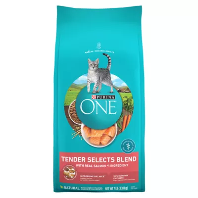 Product Purina® ONE® Tender Selects Adult Cat Dry Food - Salmon