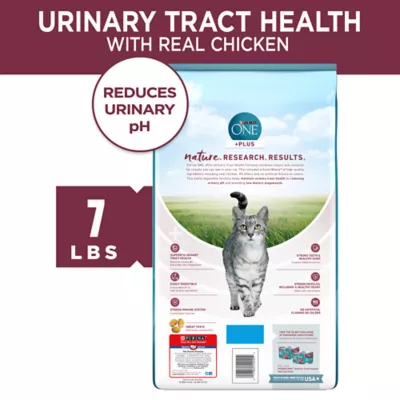 Product Purina ONE® +Plus Urinary Tract Adult Cat Dry Food - Chicken, High-Protein