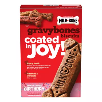 Product Milk-Bone GravyBones Dog Treat All Ages - Chicken, Beef, Liver, Bacon
