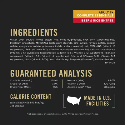 Product Purina Pro Plan Complete Essentials Senior Wet Dog Food - High Protein, 13 Oz