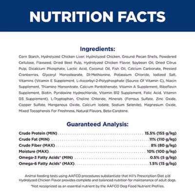 Product Hill's® Prescription Diet® z/d Skin/Food Sensitivities Adult Dog Food - Original